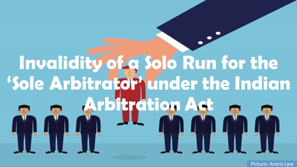 Sole Arbitrator