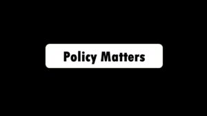 Policy Matters - Litigating Hand